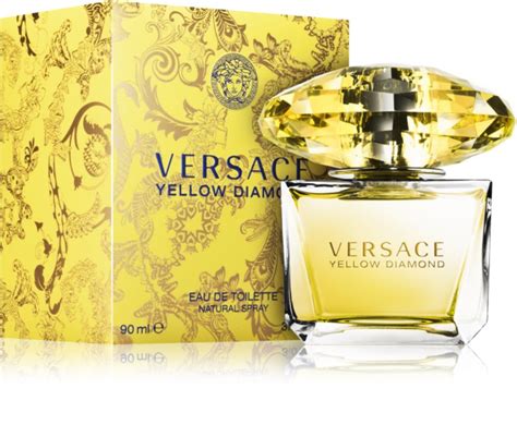 versace yellow diamond 90ml eau de toilette notas fragrantica